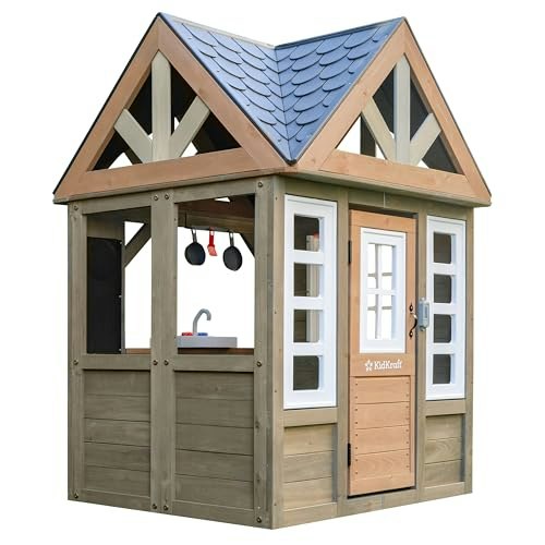 KidKraft Greystone Cottage Wooden Playhouse: $283.49 KidKraft Greystone Cottage Wooden Playhouse: $283.49