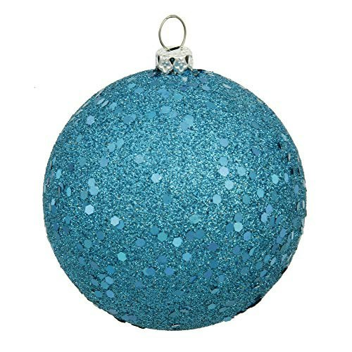 Vickerman 10-inch Turquoise Sequin Ball Ornament: $22.01 Vickerman 10-inch Turquoise Sequin Ball Ornament: $22.01