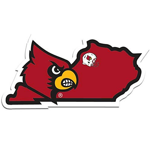 Louisville Cardinals Home State Decal: $5.31 Louisville Cardinals Home State Decal: $5.31