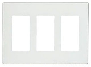 Leviton 3-Gang Decora Plus Screwless Wallplate 10-Pack: $50.99