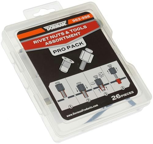Dorman Rivet Nut and Hand Tool Kit 26-Piece: $20.30