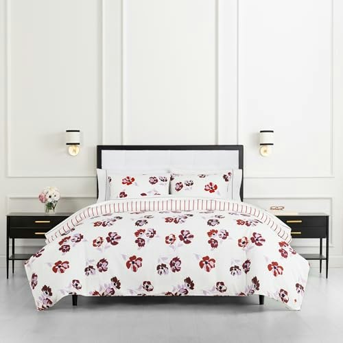 Kate Spade Fall Poppies 3-Piece King Comforter Set: $102.70