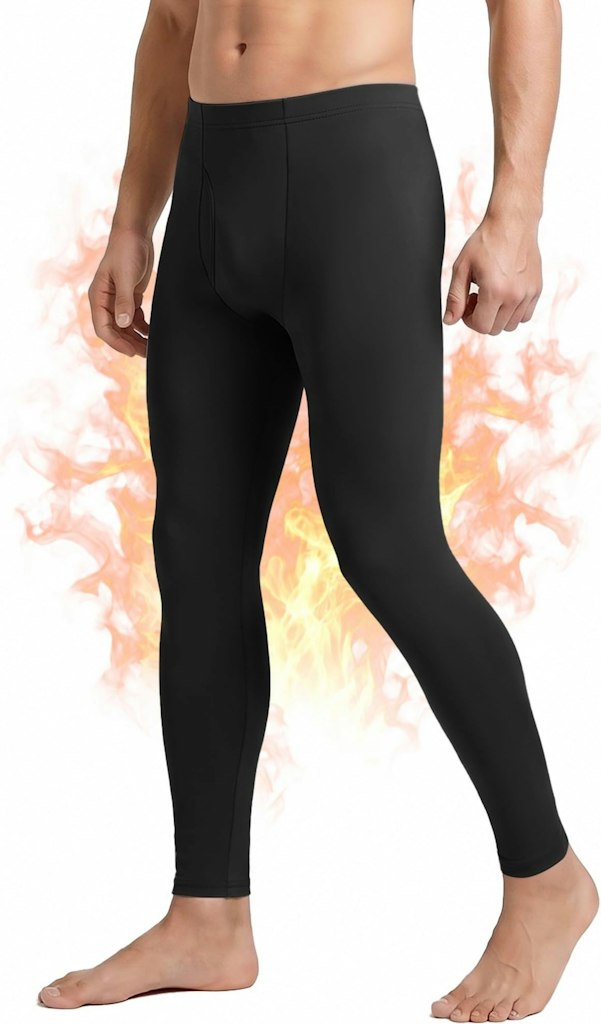 Barjneel Men's Fleece Lined Thermal Underwear: $9.99