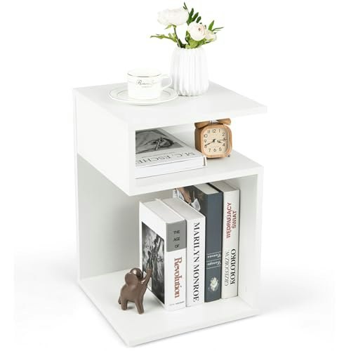 Goflame S-Shaped End Table: $39.99 Goflame S-Shaped End Table: $39.99