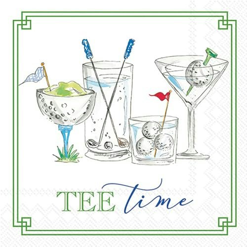 IHR Ideal Home Range 5" x 5" Golf Cocktail Napkins 20-Count: $5.50 IHR Ideal Home Range 5" x 5" Golf Cocktail Napkins 20-Count: $5.50