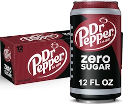 Dr Pepper Zero Sugar 12-oz. Can 12-Pack for $4.71 via Sub. & Save + free shipping w/ Prime