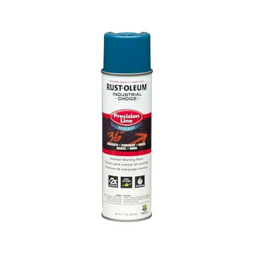 Rust-Oleum M1600 System APWA Caution Blue Inverted Marking Spray 17-oz. 12-Pack: $82.70