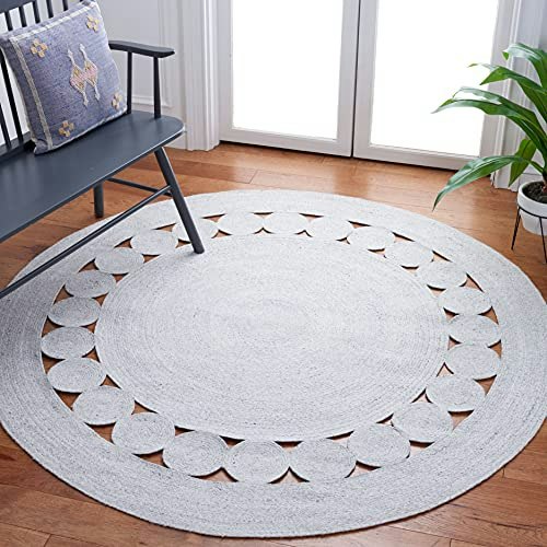 Safavieh Cape Cod 3-Foot Round Hand-Woven Rug: $30.78