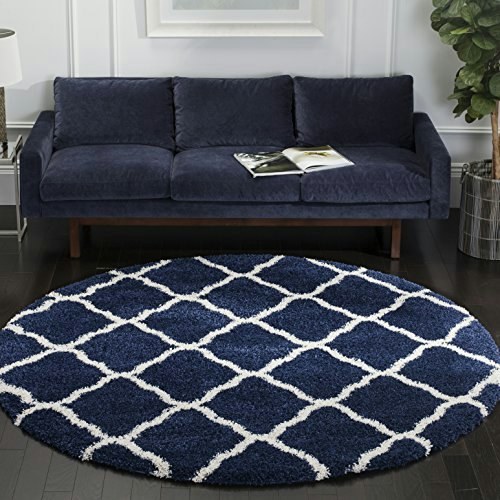 Safavieh Hudson Shag Moroccan Trellis 7-Foot Round Area Rug: $149.99 Safavieh Hudson Shag Moroccan Trellis 7-Foot Round Area Rug: $149.99