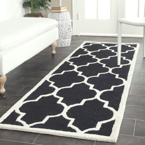 Safavieh Cambridge Collection 2.5' x 12' Handmade Moroccan Trellis Wool Runner Rug: $74.36