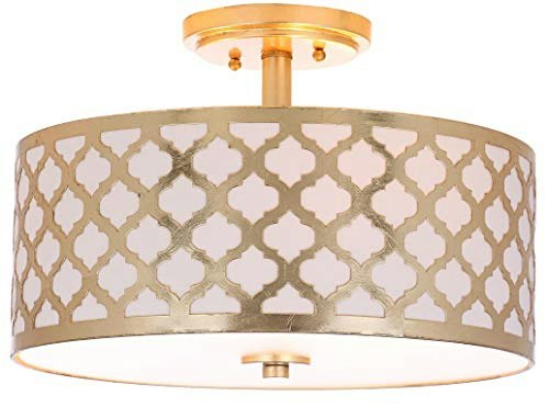 Safavieh Kora Quatrefoil 15-Inch Flush Mount Light: $83.60