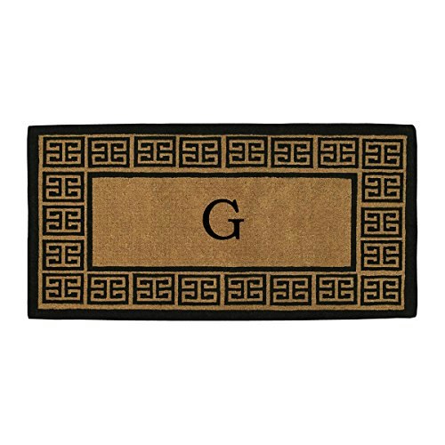 Calloway Mills The Grecian 3'x6' Extra-Thick Monogrammed Doormat: $81.99