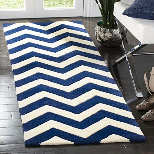 Safavieh Chatham Collection 2'3" x 11' Handmade Chevron Wool Runner Rug: $76.12 Safavieh Chatham Collection 2'3" x 11' Handmade Chevron Wool Runner Rug: $76.12