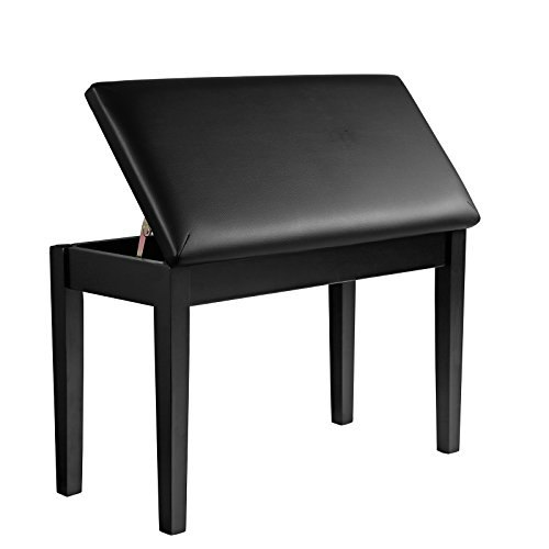 Songmics Island Collection Duet Padded Piano Bench with Storage: $63.99