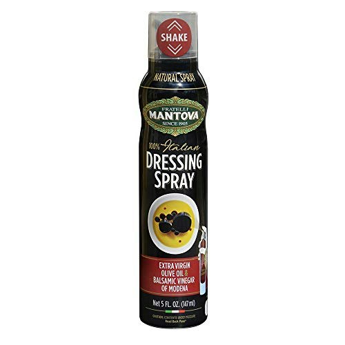Mantova Extra Virgin Olive Oil and Balsamic Vinegar Spray 5-oz.: $9.43 Mantova Extra Virgin Olive Oil and Balsamic Vinegar Spray 5-oz.: $9.43