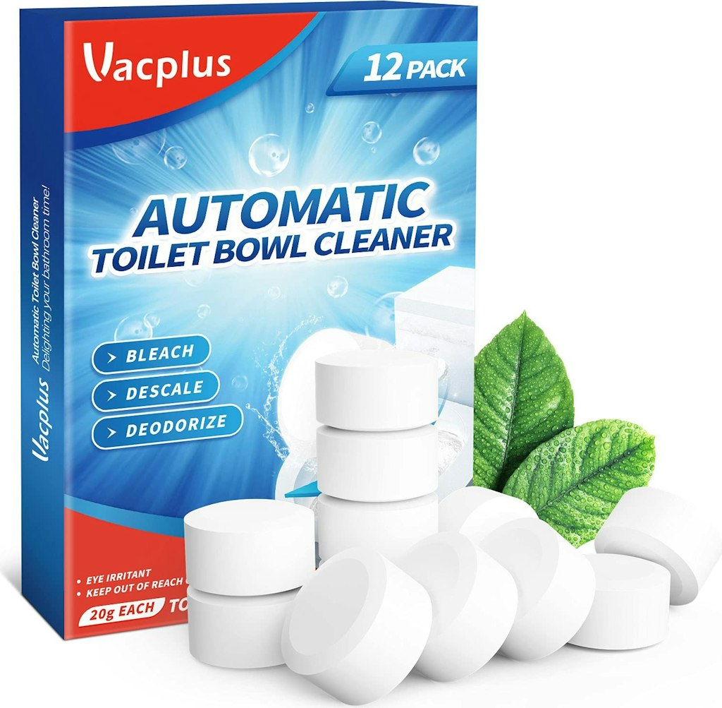 Vacplus Toilet Bowl Cleaner Tablets 12-Pack: $3.82 via Sub. & Save Vacplus Toilet Bowl Cleaner Tablets 12-Pack: $3.82 via Sub. & Save