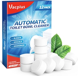 Vacplus Toilet Bowl Cleaner Tablets 12-Pack for $3.82 via Sub. & Save + free shipping w/ Prime