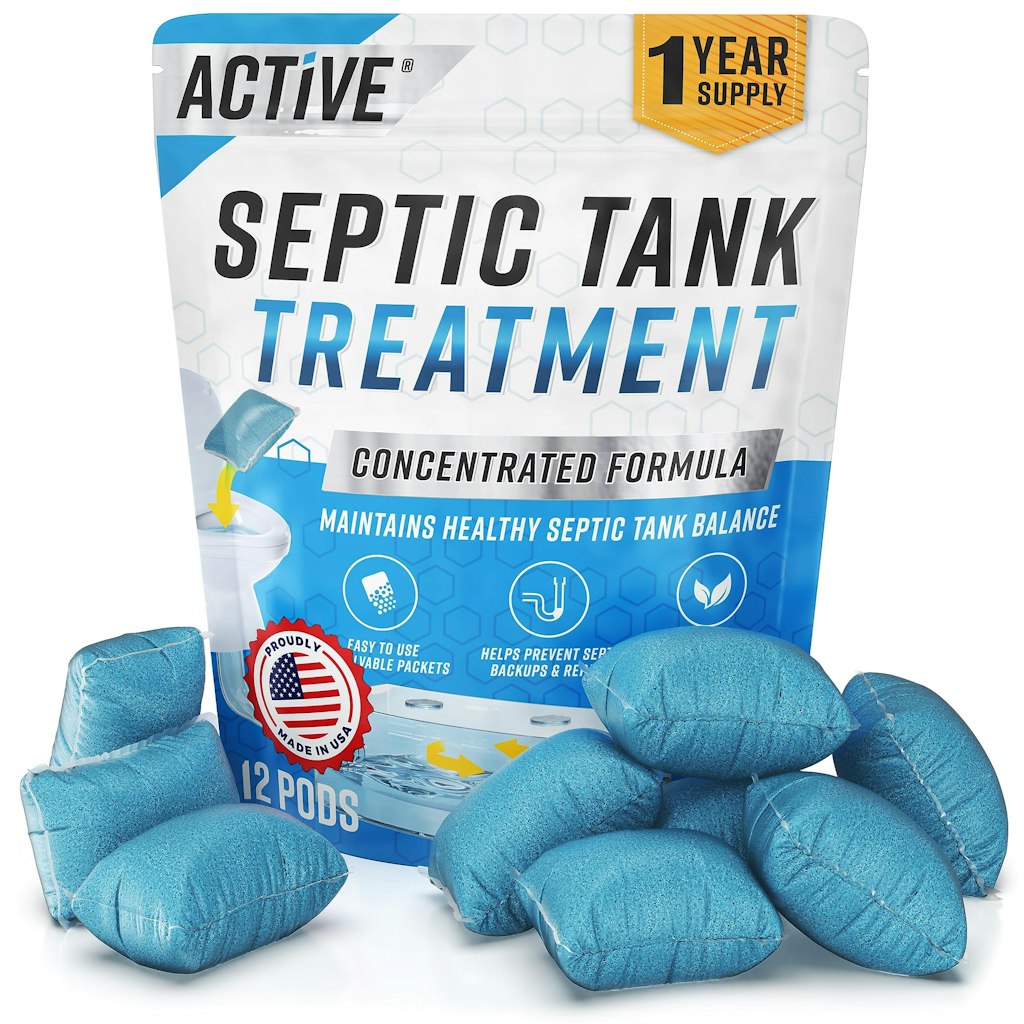 Active Septic Tank System Treatment Pods: $18 w/ Sub & Save Active Septic Tank System Treatment Pods: $18 w/ Sub & Save