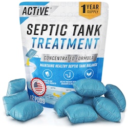 Active Septic Tank System Treatment Pods for $18 w/ Sub & Save + free shipping w/ Prime
