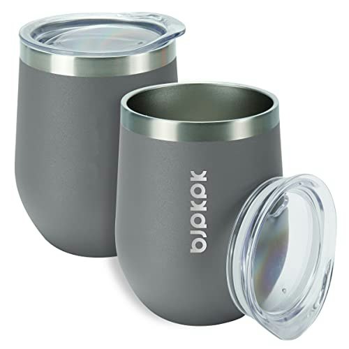 BJPKPK 12oz Insulated Wine Tumbler 2-Pack: $7.65 BJPKPK 12oz Insulated Wine Tumbler 2-Pack: $7.65
