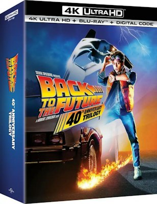 Back to the Future Trilogy: 40th Anniversary Edition 4K Ultra HD Blu-ray for $30 + free shipping