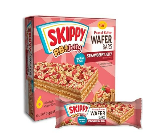 Skippy P.B. & Jelly Wafer Bars 6-Pack: $4.82 Skippy P.B. & Jelly Wafer Bars 6-Pack: $4.82
