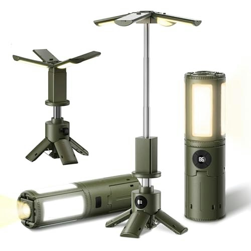UBeesize 14,000mAh Telescopic Camping Lantern with Stand: $57.56