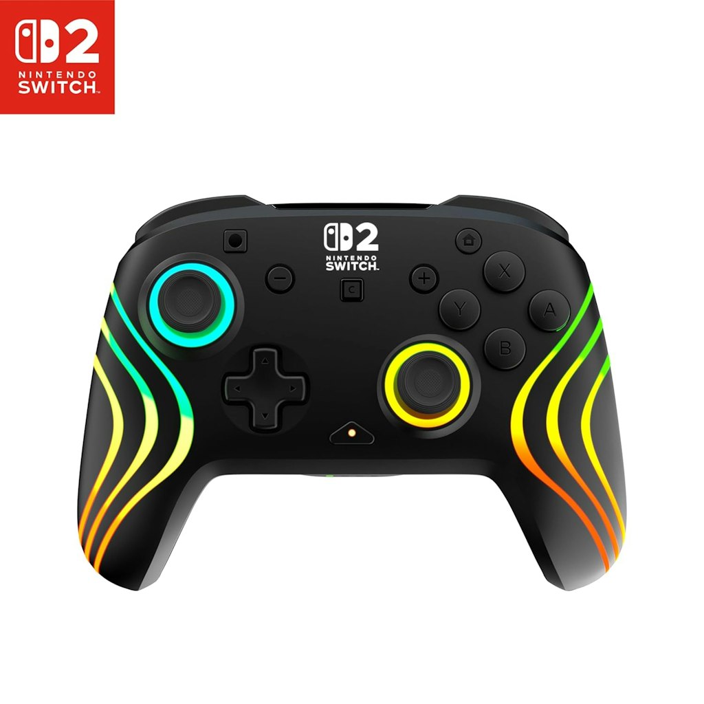 Turtle Beach Afterglow Wave Wireless RGB Controller for Nintendo Switch 2: $27