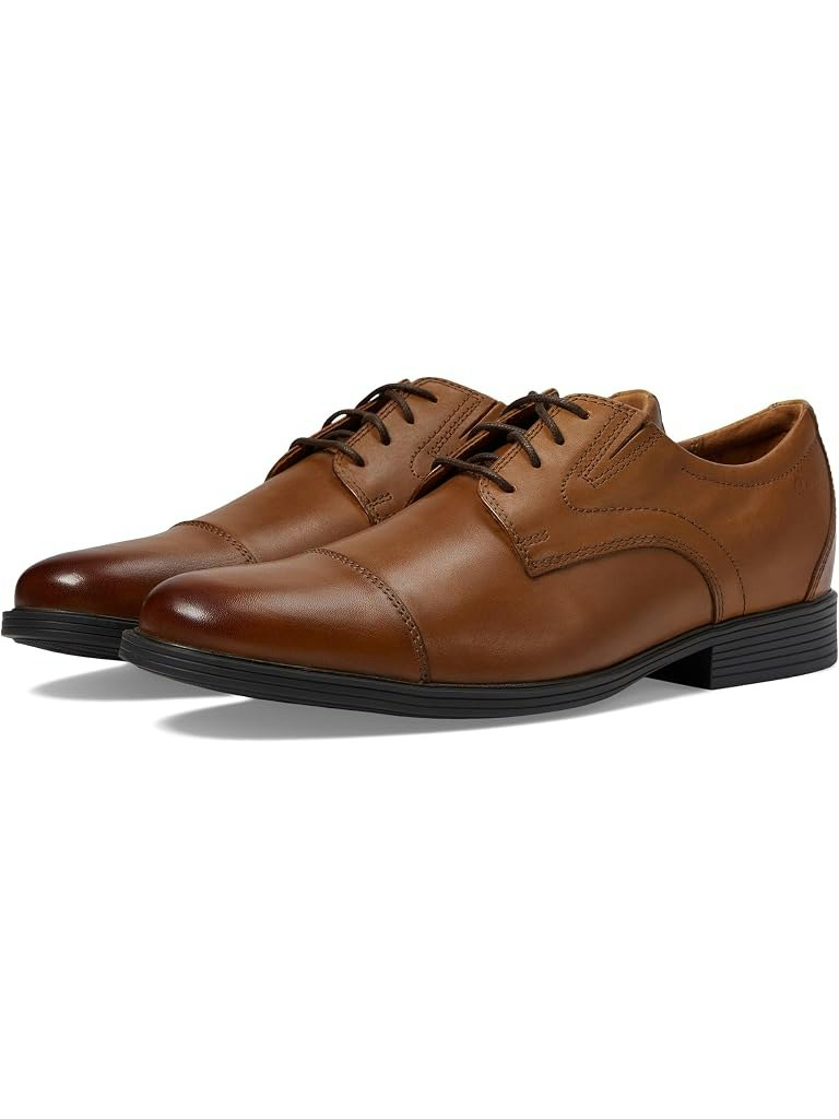 Clarks Men's Steadwell Cap Dress Shoes: $65
