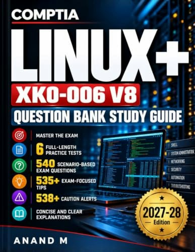 CompTIA Linux+ Question Bank Study Guide: $27.99 CompTIA Linux+ Question Bank Study Guide: $27.99