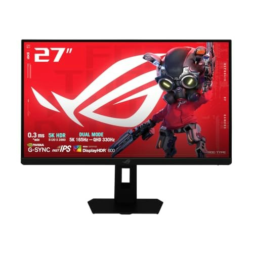 Asus ROG 27" 5K HDR IPS G-Sync Monitor: $699