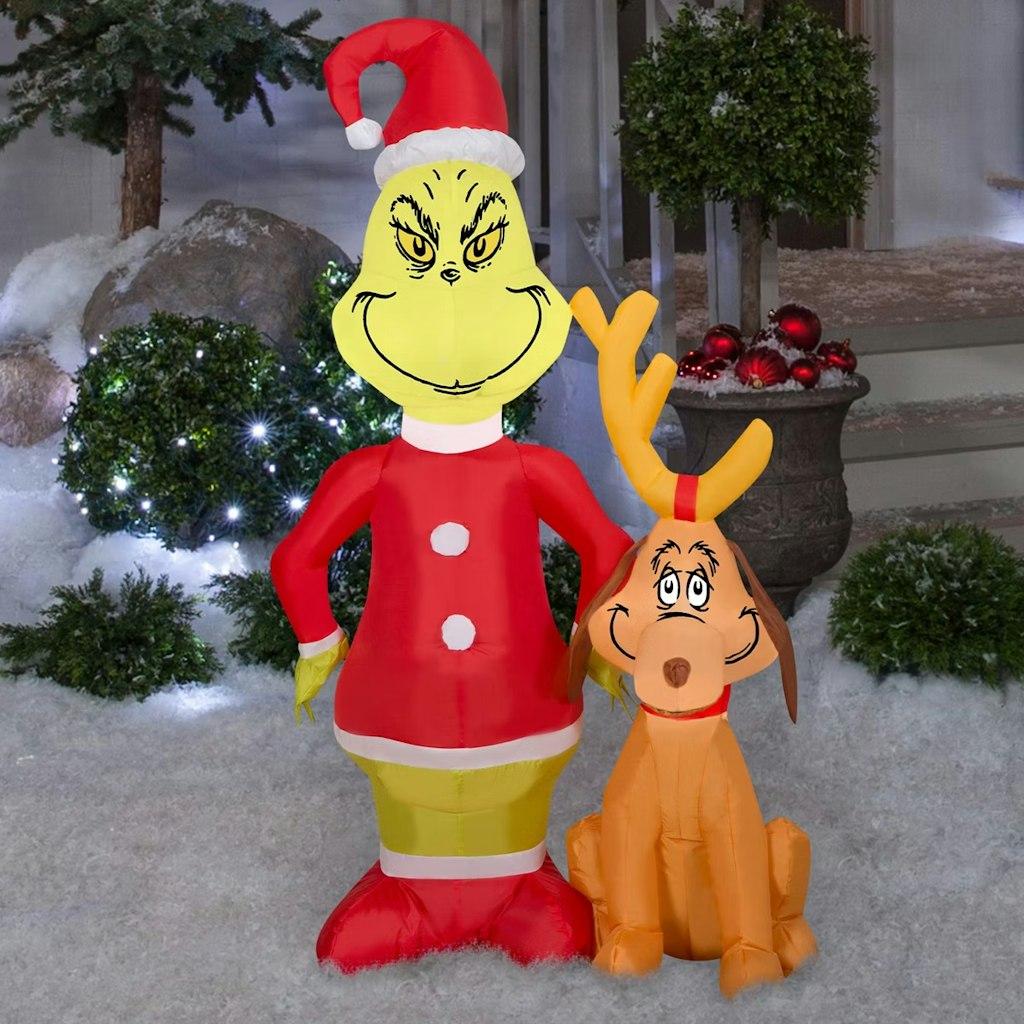 Grinch Christmas Airblown Inflatable: $60 Grinch Christmas Airblown Inflatable: $60