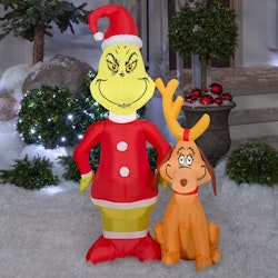 Grinch Christmas Airblown Inflatable for $60 + free shipping