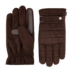 Isotoner Men's Water Repellent Microsuede Quilted Touchscreen Gloves for $13 + free shipping w/ $49
