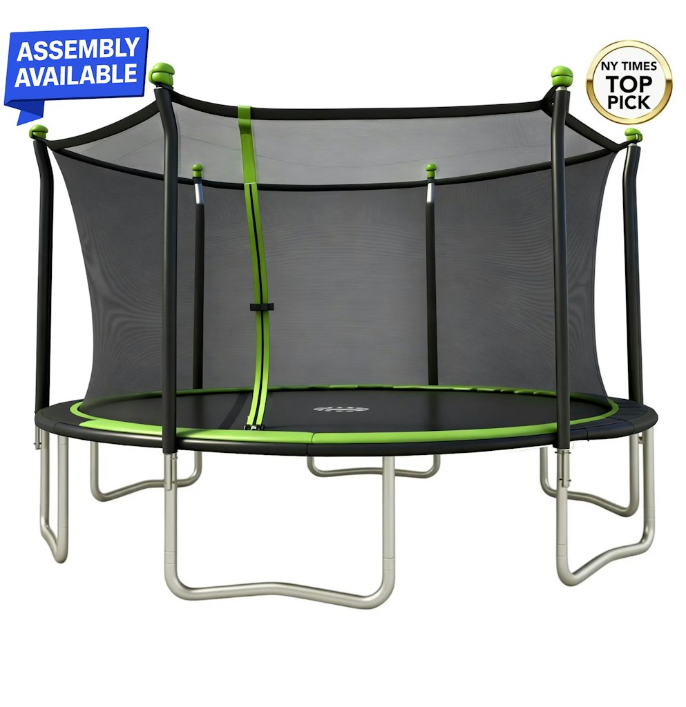 Sportspower BouncePro 14-Foot Trampoline w/ Safety Net: $199 Sportspower BouncePro 14-Foot Trampoline w/ Safety Net: $199