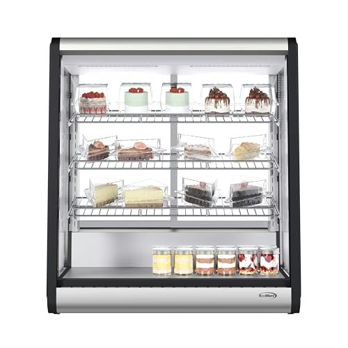 KoolMore CDC-69-SS 31-inch 4-Tier Commercial Countertop Display Refrigerator: $1,064.90