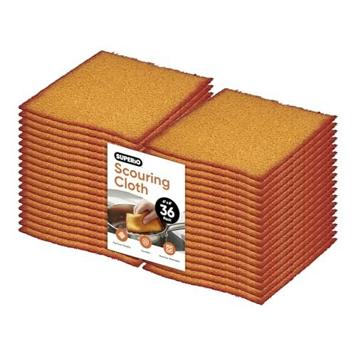 Superio Non-Scratch Scouring Pads 36-Pack: $22.80