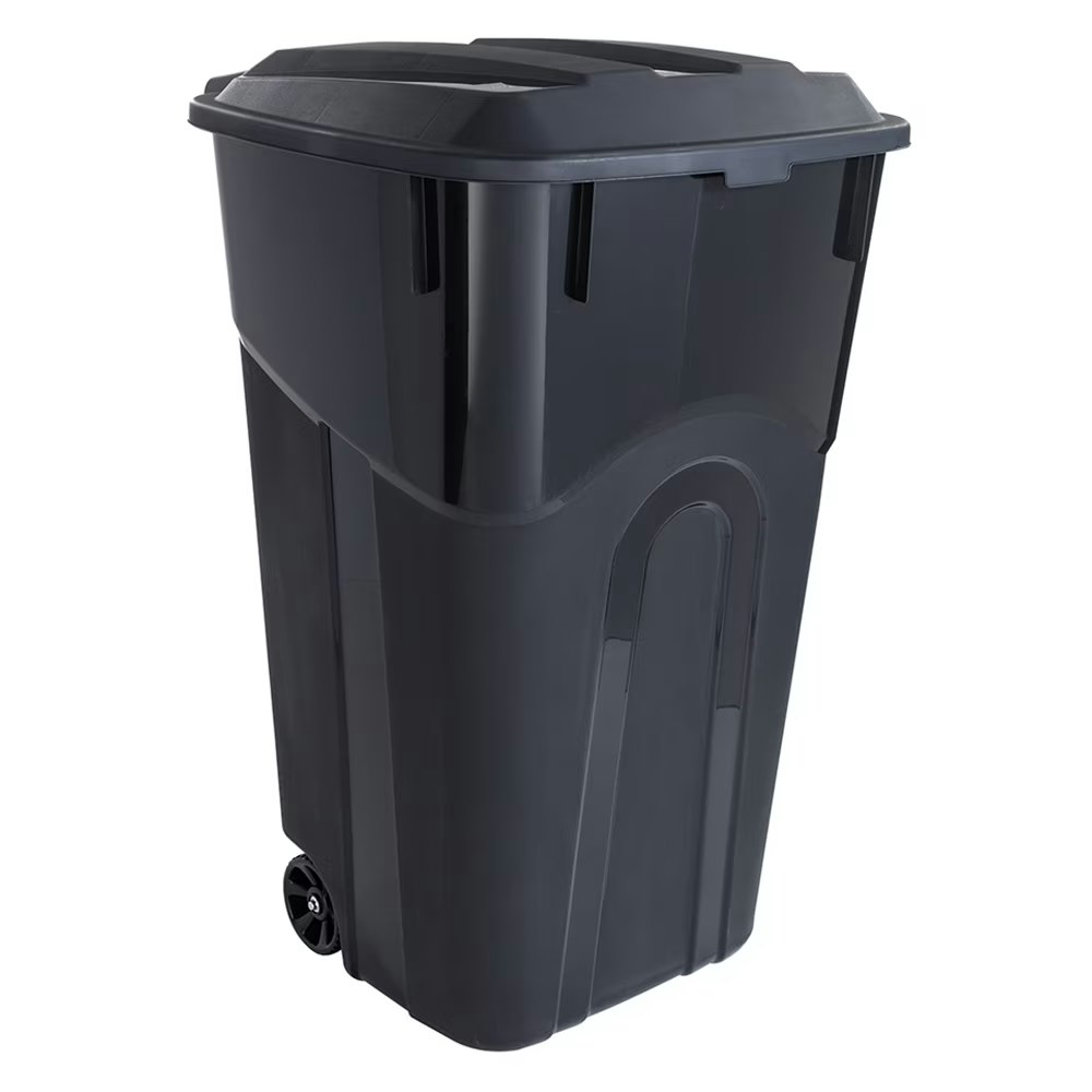 Hyper Tough 32-Gallon Wheeled Heavy-Duty Garbage Can: $23