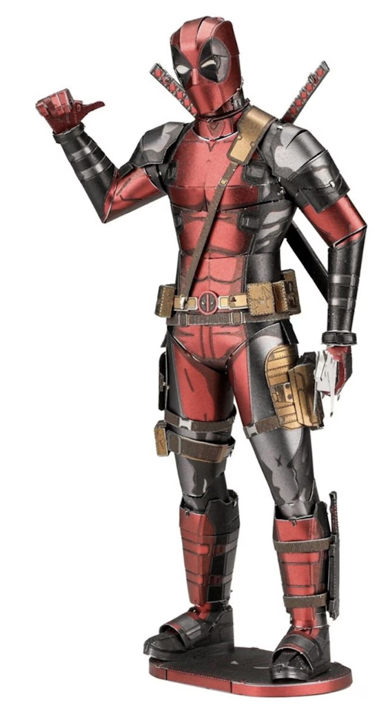 Metal Earth Marvel Deadpool 3D Metal Model Kit: $4.99 Metal Earth Marvel Deadpool 3D Metal Model Kit: $4.99
