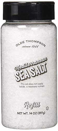 Olde Thompson Mediterranean Coarse Sea Salt 14-Ounce Refill: $4.27 Olde Thompson Mediterranean Coarse Sea Salt 14-Ounce Refill: $4.27