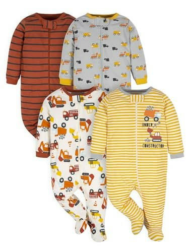 Gerber Baby Boys Transportation Zone Footie Sleepers 4-Pack: $18.58 Gerber Baby Boys Transportation Zone Footie Sleepers 4-Pack: $18.58