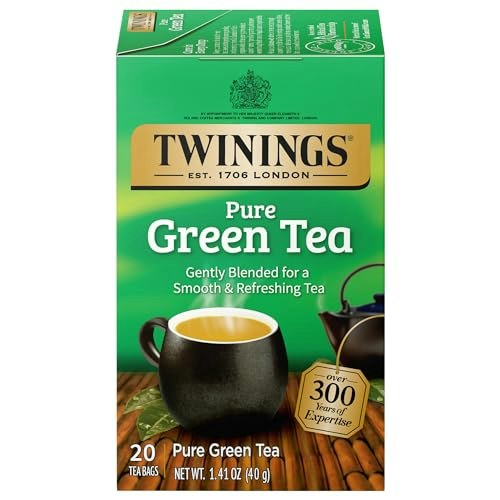 Twinings Pure Green Tea 20-Count: $4.16 Twinings Pure Green Tea 20-Count: $4.16