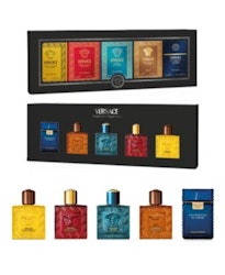Versace Men's Eros 5-Piece Eau de Parfum Mini Spray Set for $42 + free shipping