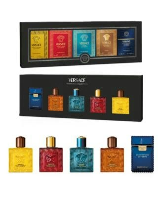 Versace Men's Eros 5-Piece Eau de Parfum Mini Spray Set: $42