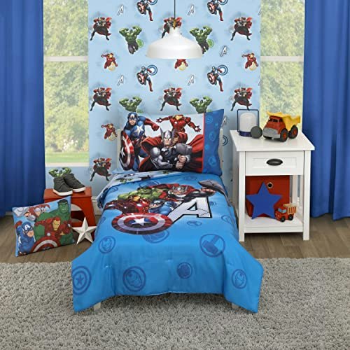 Disney Marvel Avengers 4-Piece Toddler Bedding Set: $34.99 Disney Marvel Avengers 4-Piece Toddler Bedding Set: $34.99