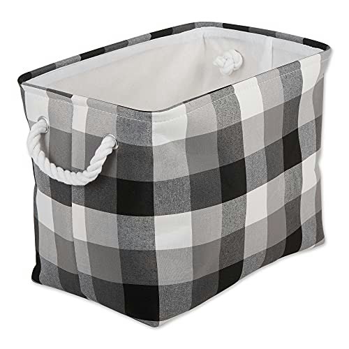 DII Buffalo Check Medium Rectangle Storage Bin: $17.99 DII Buffalo Check Medium Rectangle Storage Bin: $17.99