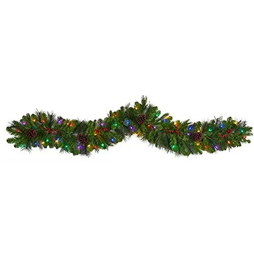 Nearly Natural 6-Foot Colorado Fir Artificial Christmas Garland: $36.99 Nearly Natural 6-Foot Colorado Fir Artificial Christmas Garland: $36.99