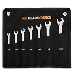 GearWrench 7-Pc. SAE or Metric Wrench Set w/ Canvas Roll for $11 + pickup