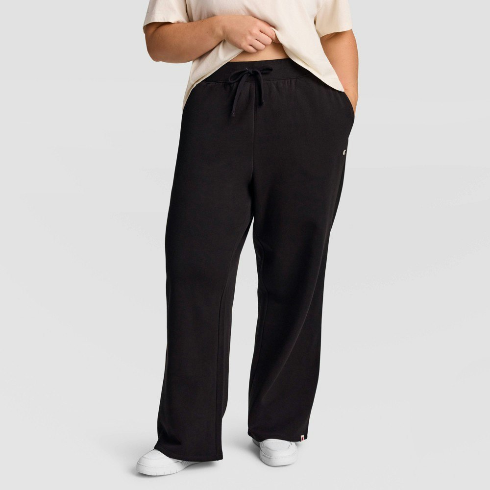 Champion Women's High-Rise Fleece Wide Leg Sweatpants: $34