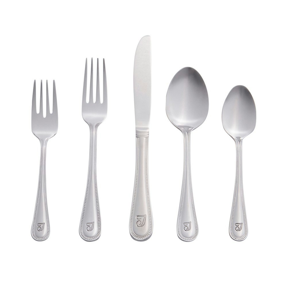 RiverRidge Beaded Stainless Steel Flatware 46-Piece Set: $63.99 RiverRidge Beaded Stainless Steel Flatware 46-Piece Set: $63.99